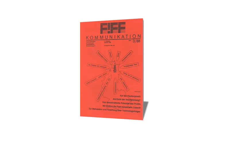 Cover der FIfF-Kommunikation 3/1988