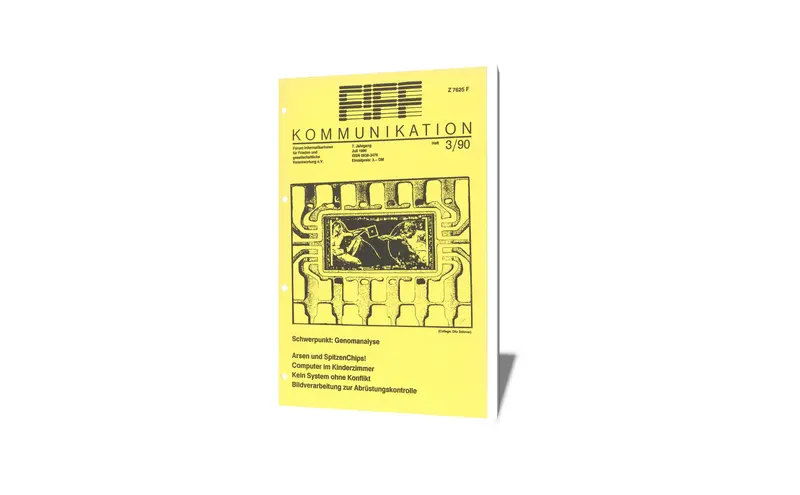 Cover der FIfF-Kommunikation 3/1990