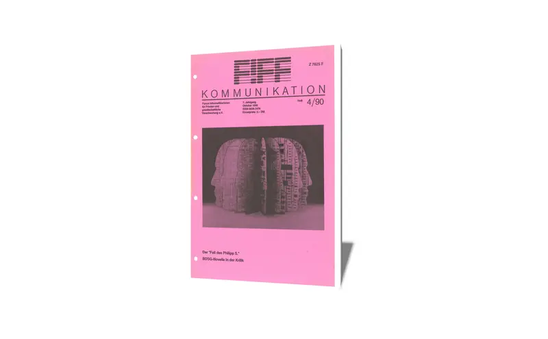Cover der FIfF-Kommunikation 4/1990