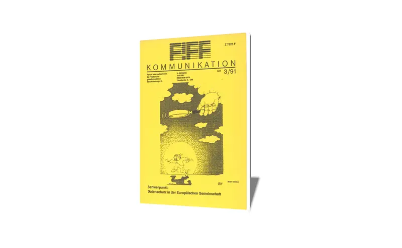 Cover der FIfF-Kommunikation 3/1991