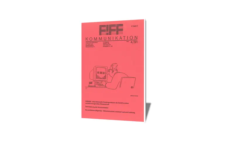 Cover der FIfF-Kommunikation 4/1991