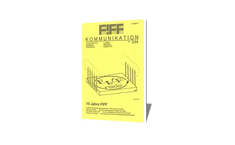 Cover der FIfF-Kommunikation 3/1994