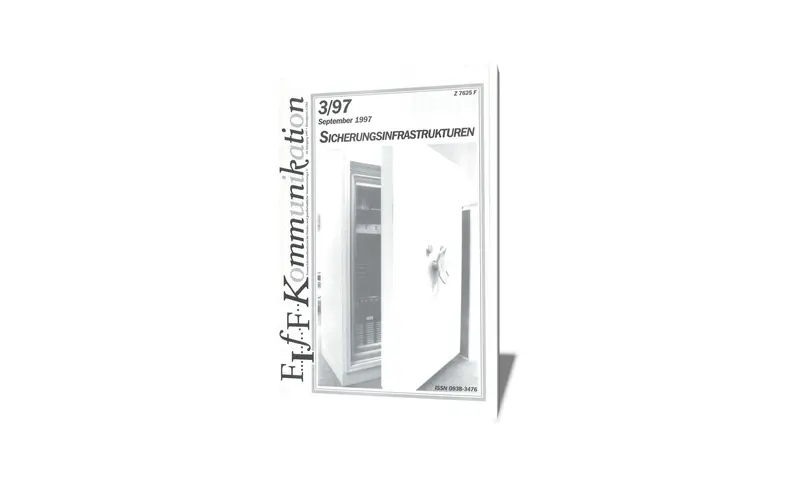 Cover der FIfF-Kommunikation 3/1997