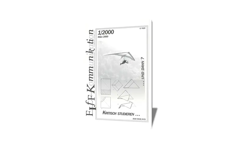 Cover der FIfF-Kommunikation 1/2000