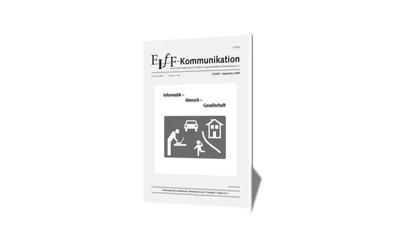 Cover der FIfF-Kommunikation 3/2009