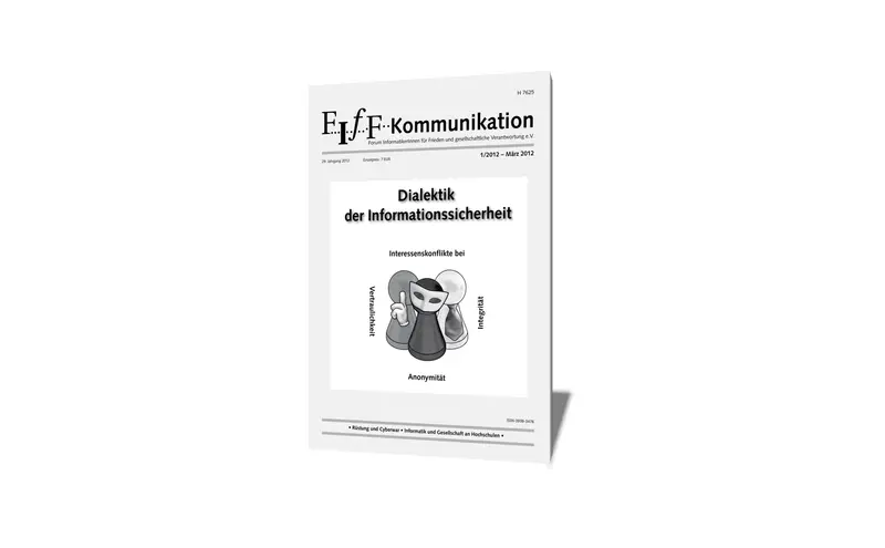 Cover der FIfF-Kommunikation 1/2012
