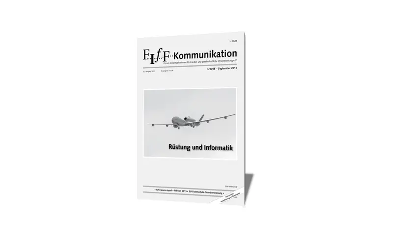 Cover der FIfF-Kommunikation 3/2015