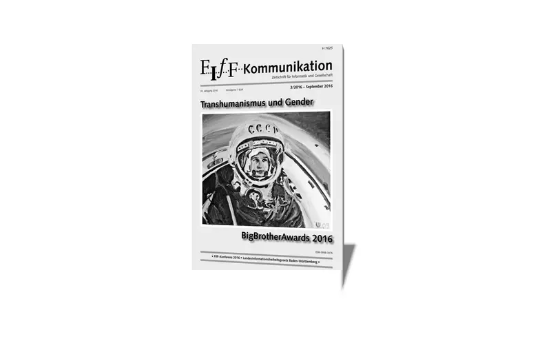 Cover der FIfF-Kommunikation 3/2016