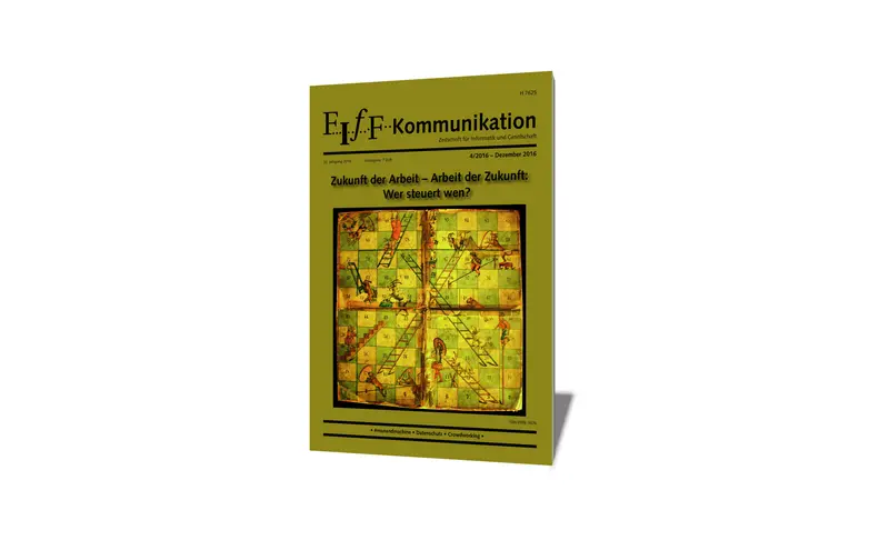 Cover der FIfF-Kommunikation 4/2016