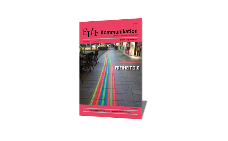Cover der FIfF-Kommunikation 3/2017