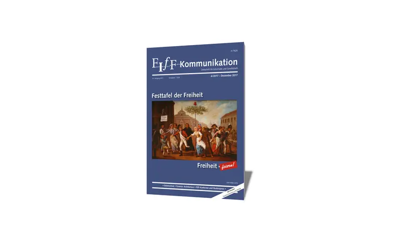 Cover der FIfF-Kommunikation 4/2017