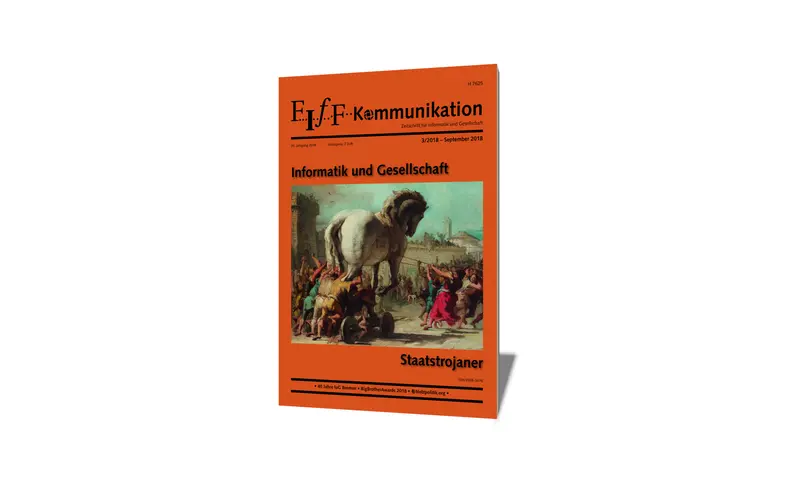 Cover der FIfF-Kommunikation 3/2018
