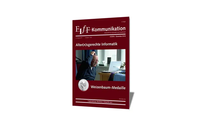 Cover der FIfF-Kommunikation 4/2018
