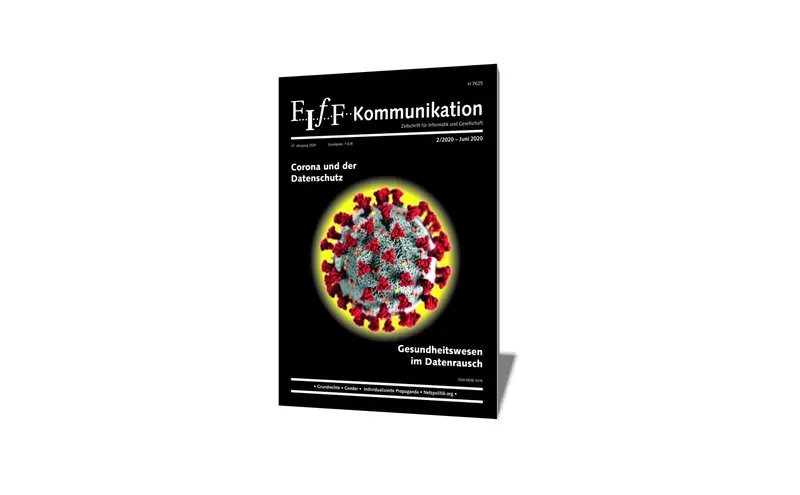 Cover der FIfF-Kommunikation 2/2020