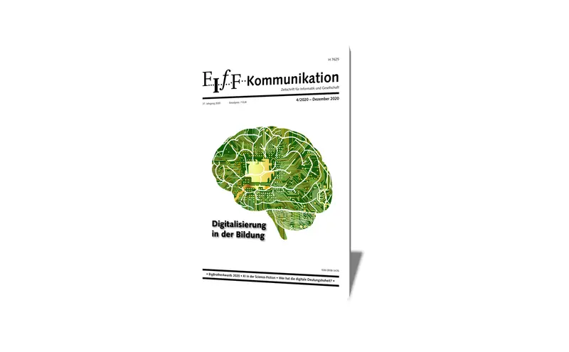Cover der FIfF-Kommunikation 4/2020