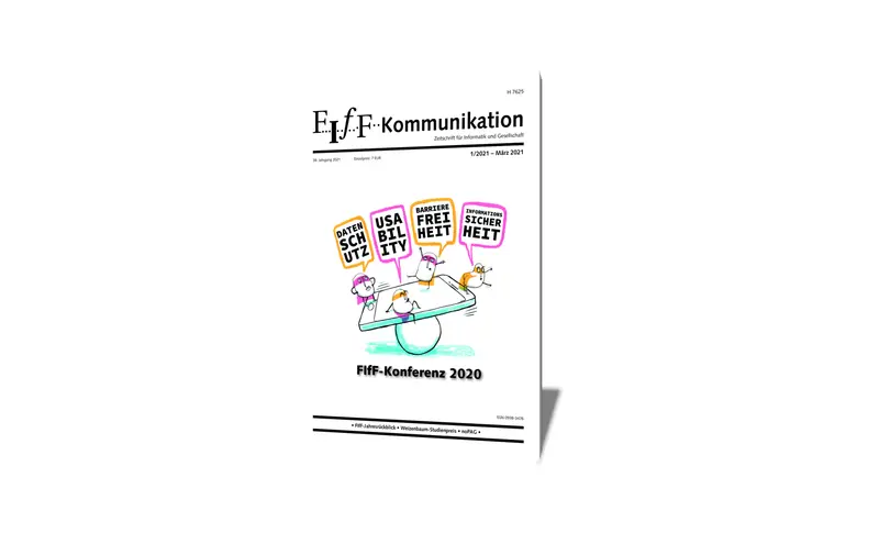 Cover der FIfF-Kommunikation 1/2021