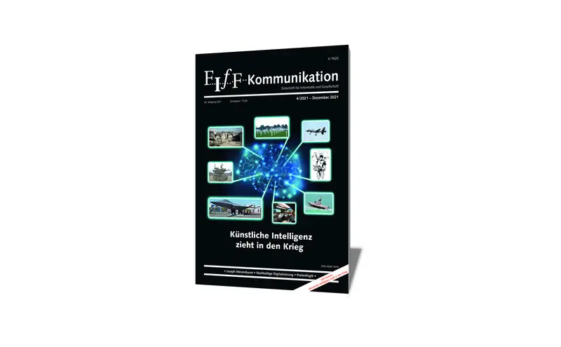 Cover der FIfF-Kommunikation 4/2021