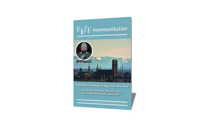 Cover der FIfF-Kommunikation 1/2022