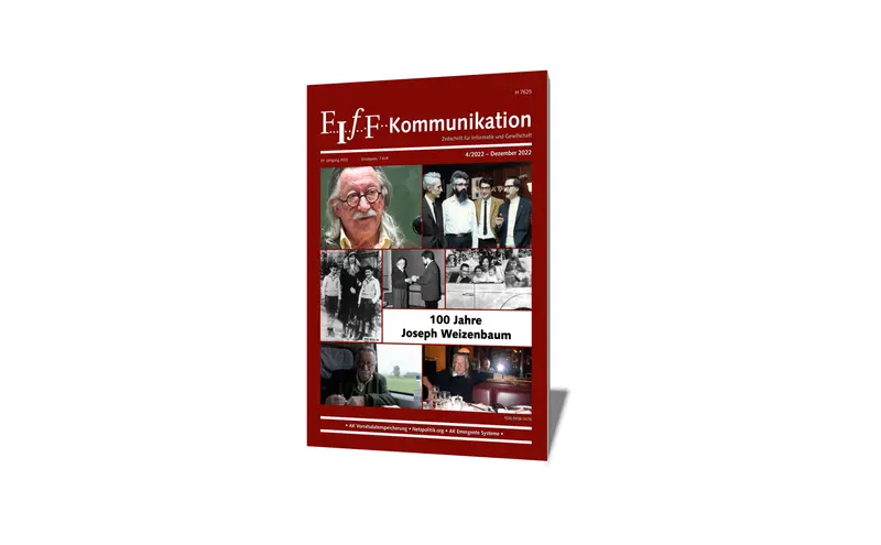 Cover der FIfF-Kommunikation 4/2022