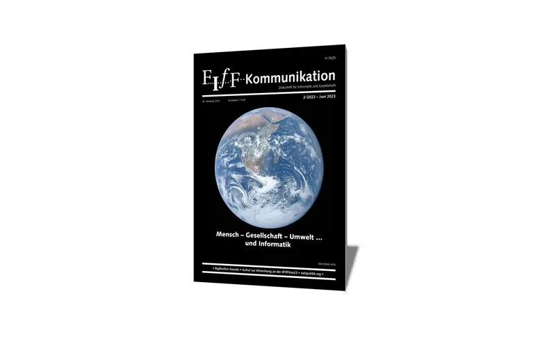 Cover der FIfF-Kommunikation 2/2023