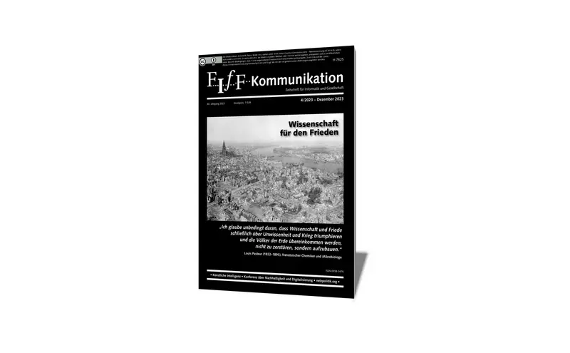 Cover der FIfF-Kommunikation 4/2023