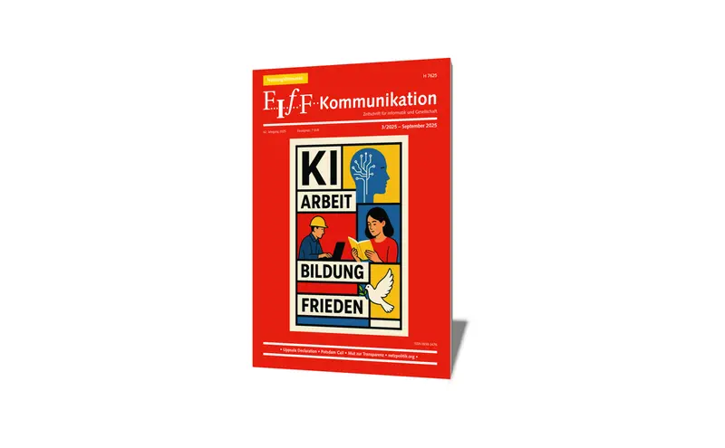 Cover der FIfF-Kommunikation 3/2025