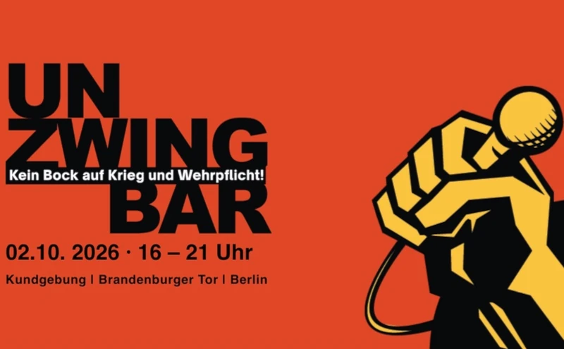 Friedenskundgebung am 2.10. in Berlin