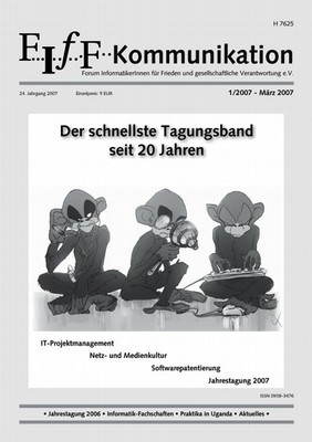 Titelbild FIfF-Kommunikation 1/2007