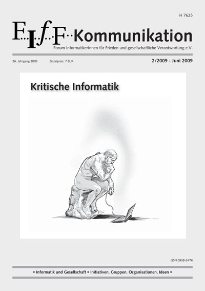 FIfF-Kommunikation 2/2009 Cover