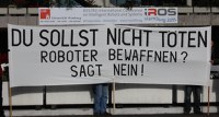 „Du sollst nicht töten. Roboter bewaffnen? - Sagt Nein!“