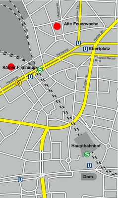 Stadtplan Köln